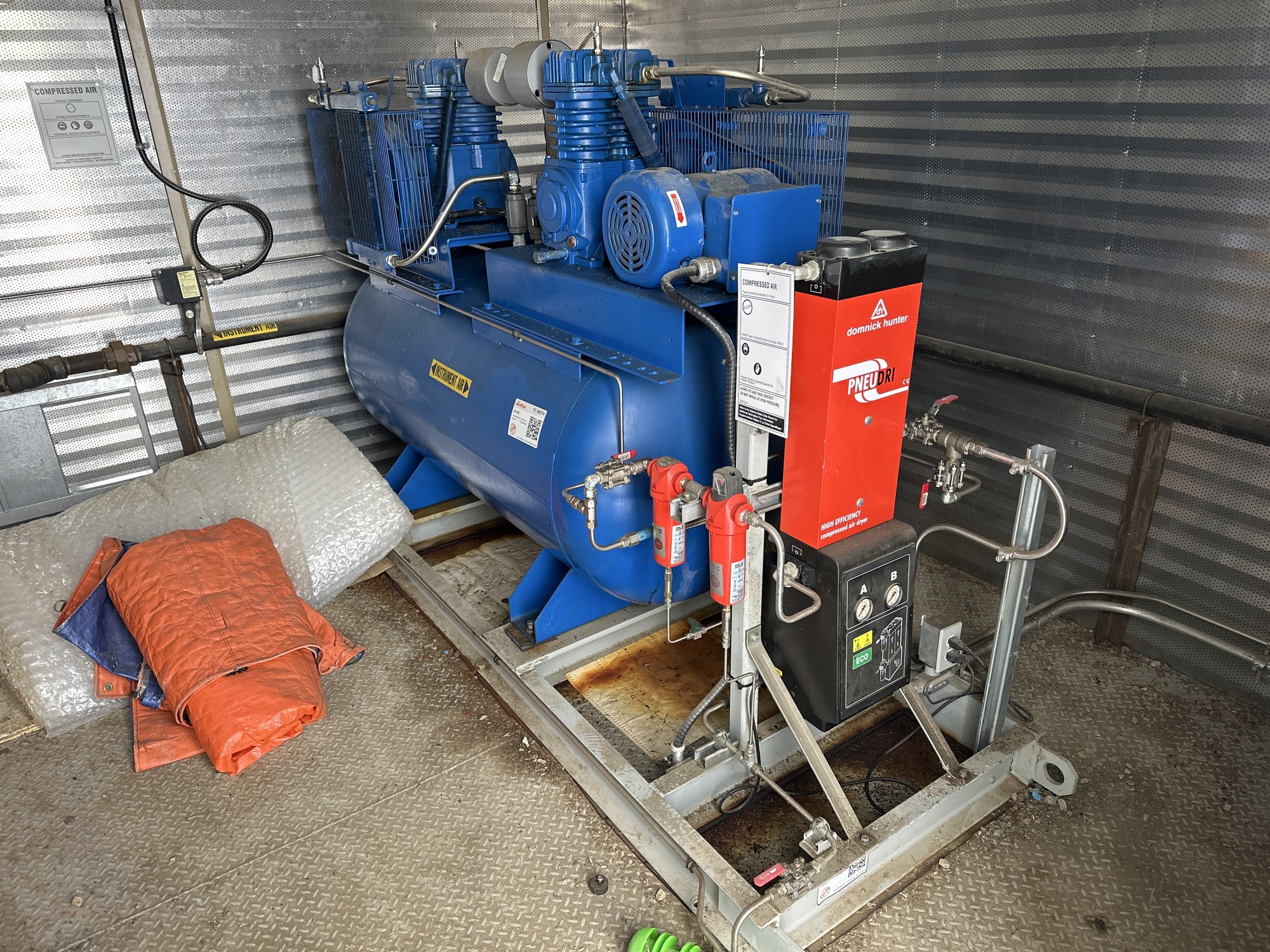 Fuelled | Air Compressor - Building w/ Dual Quincy QT-5 Air Compressor ...
