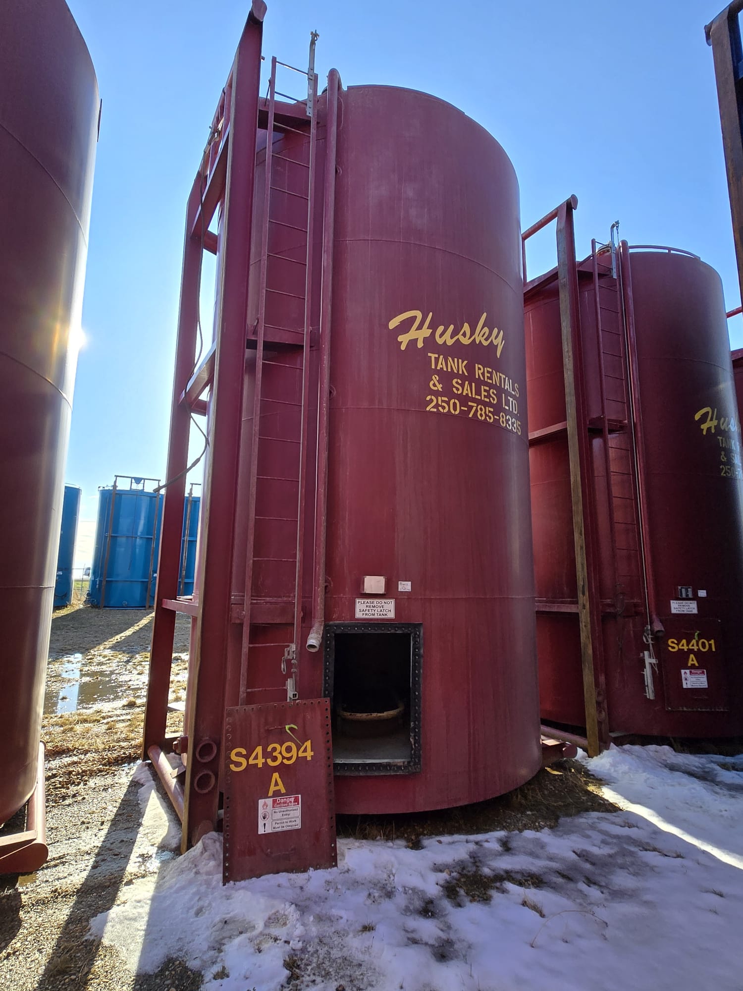 Fuelled | Tank - 400BBL Tank - Internally Coated. Field Ready.