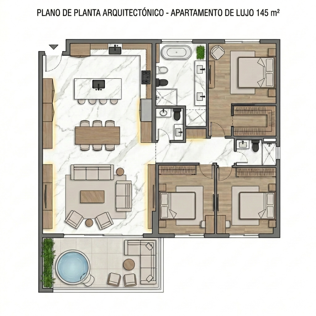 Planta arquitectónica