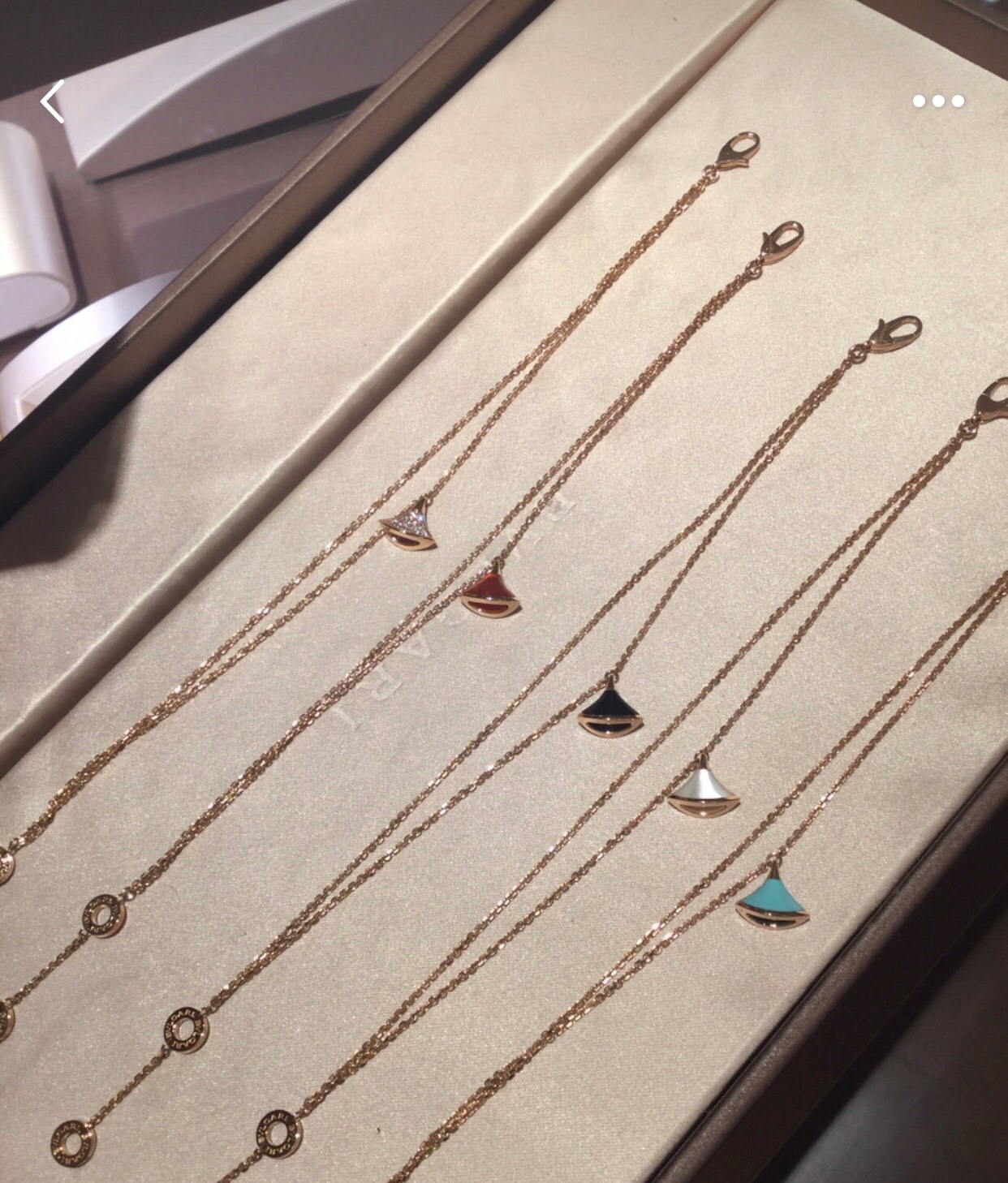 Bulgari Turquoise Charm Bracelet – Bulgari Rose Gold Divas’ Dream