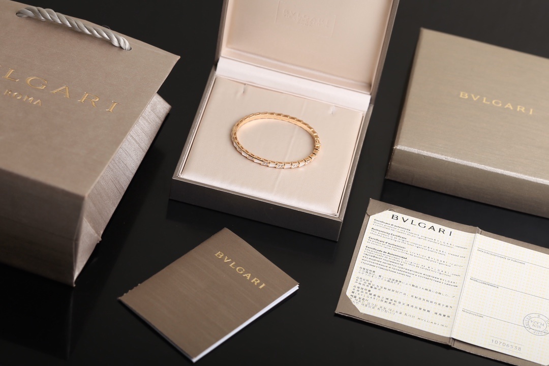 Bulgari Serpenti Bracelet – Rose Gold & Diamonds