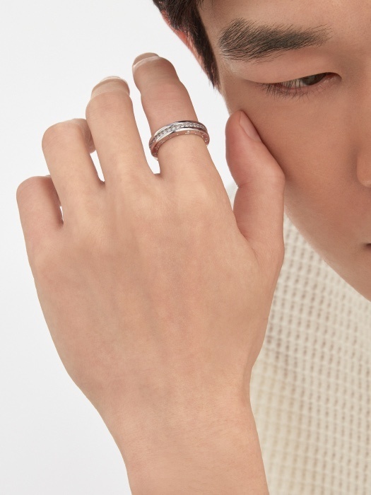 Silver CZ Eternity Band Ring – Elegant – Classic Design