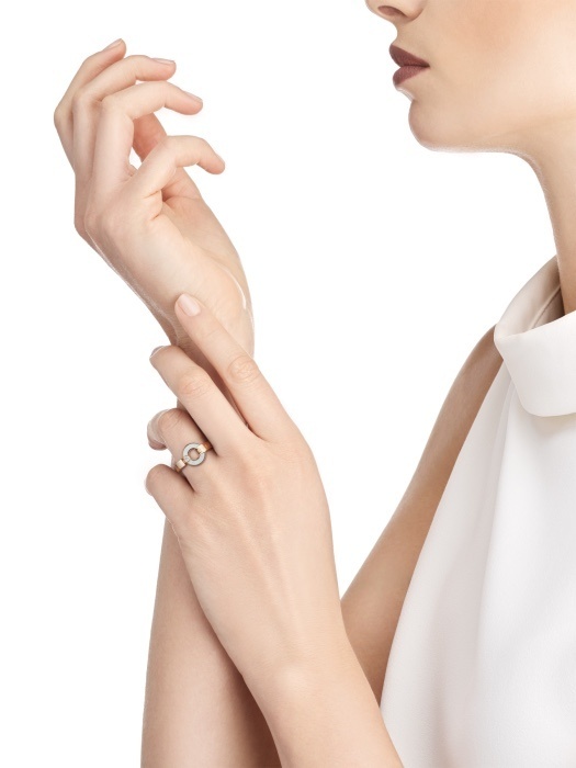 Cartier Rose Gold Ring – Cartier Rose Gold Diamond Circle Ring