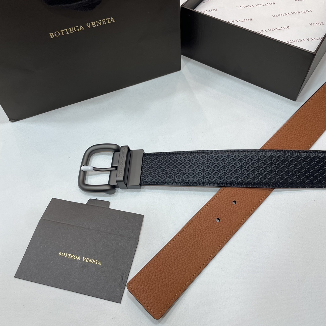 Bottega Veneta Premium Reversible Leather Belt