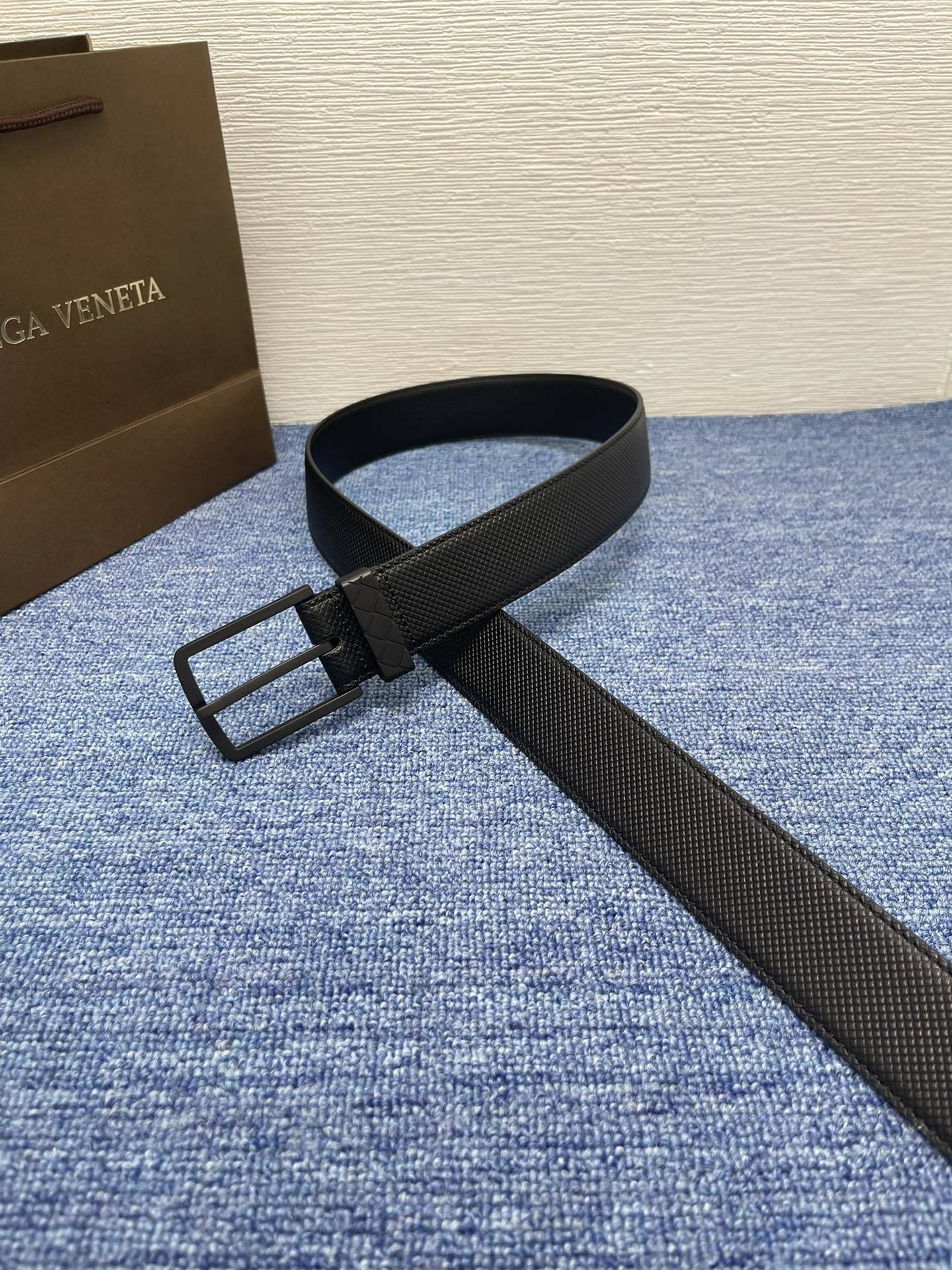 Premium Black Leather Belt - Timeless Elegance