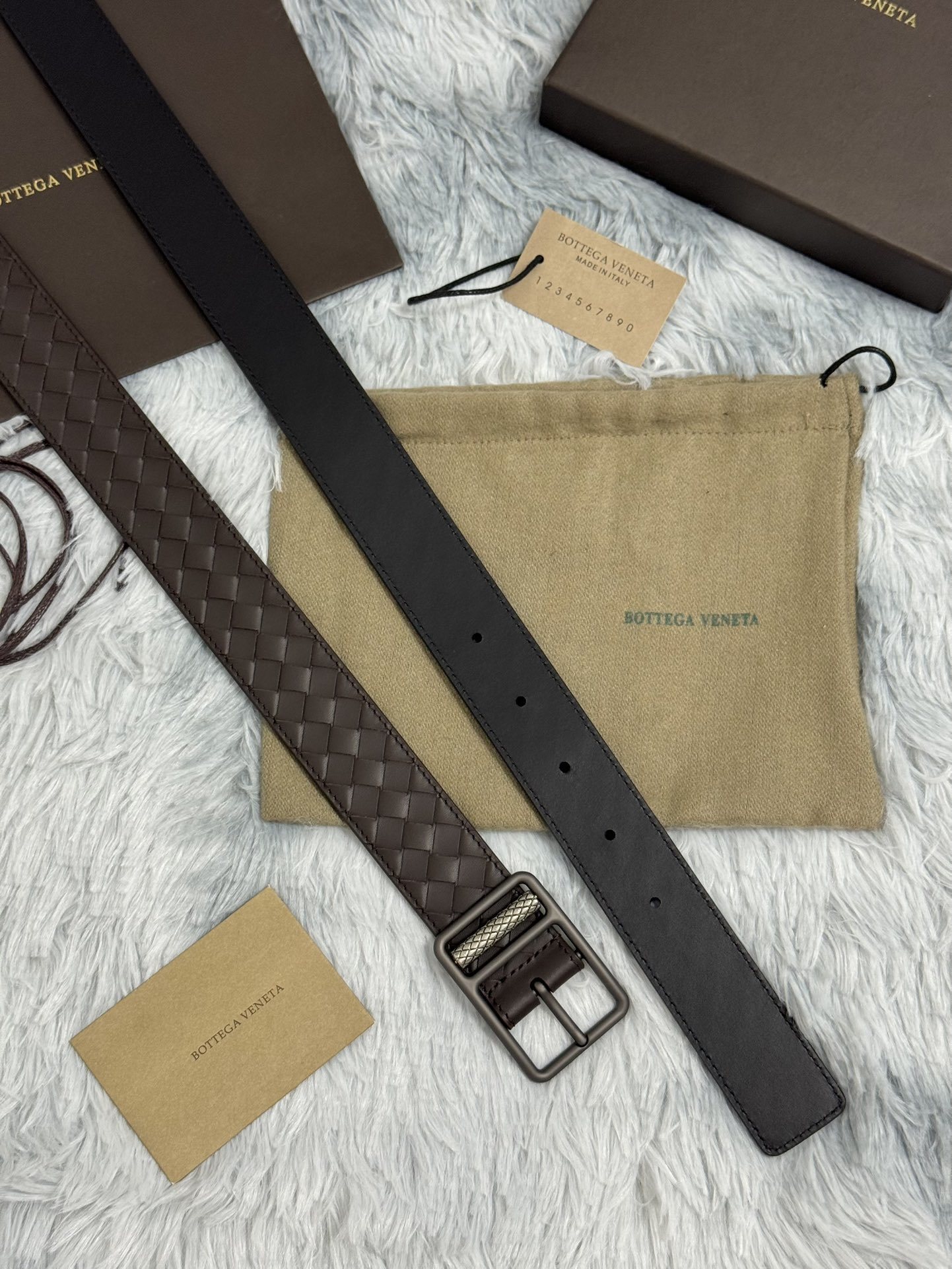 Bottega Veneta Premium Woven Leather Belt - Elevate Your Style