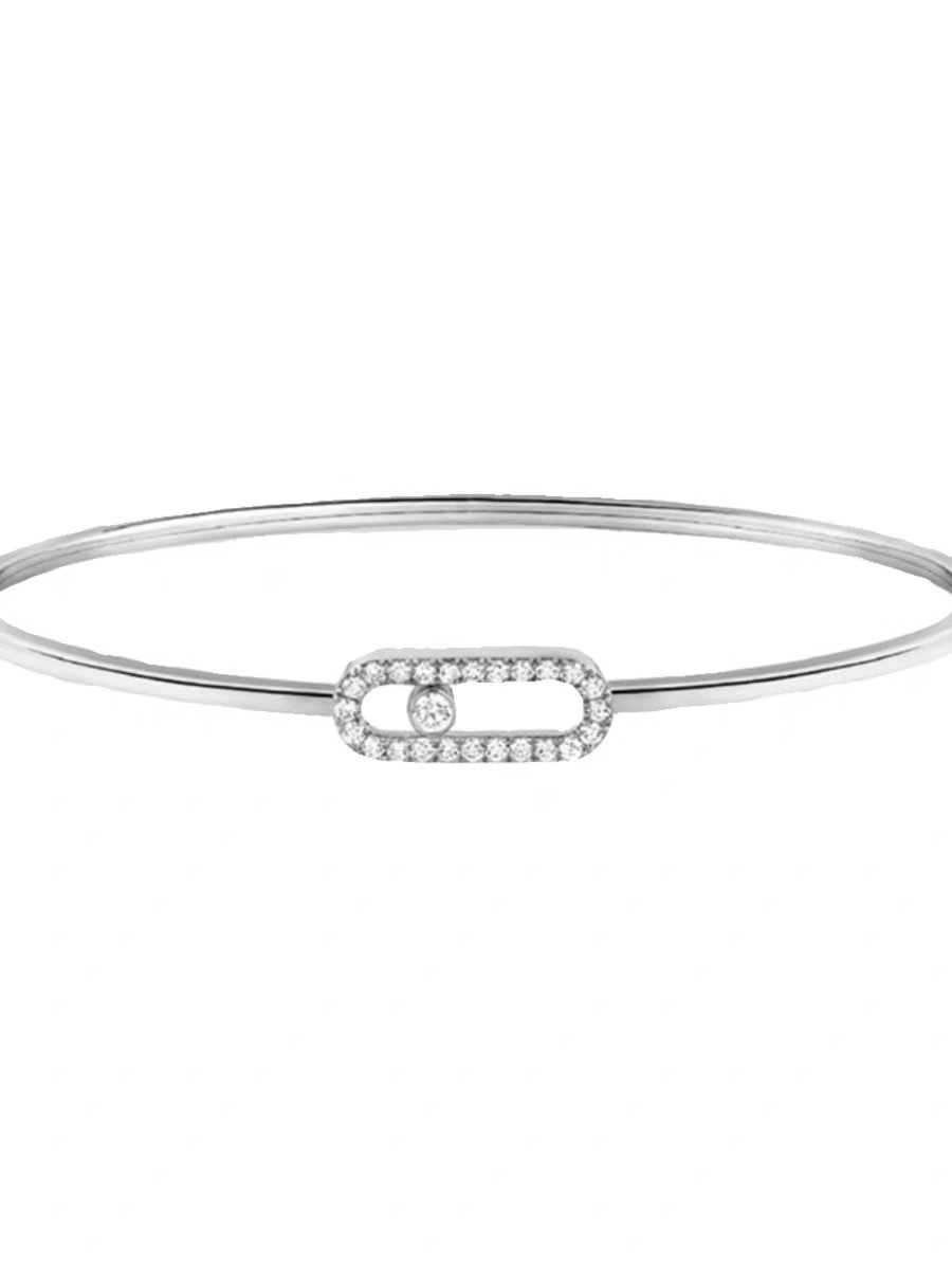 Dazzling Diamond Bangle Bracelet – Premium Quality