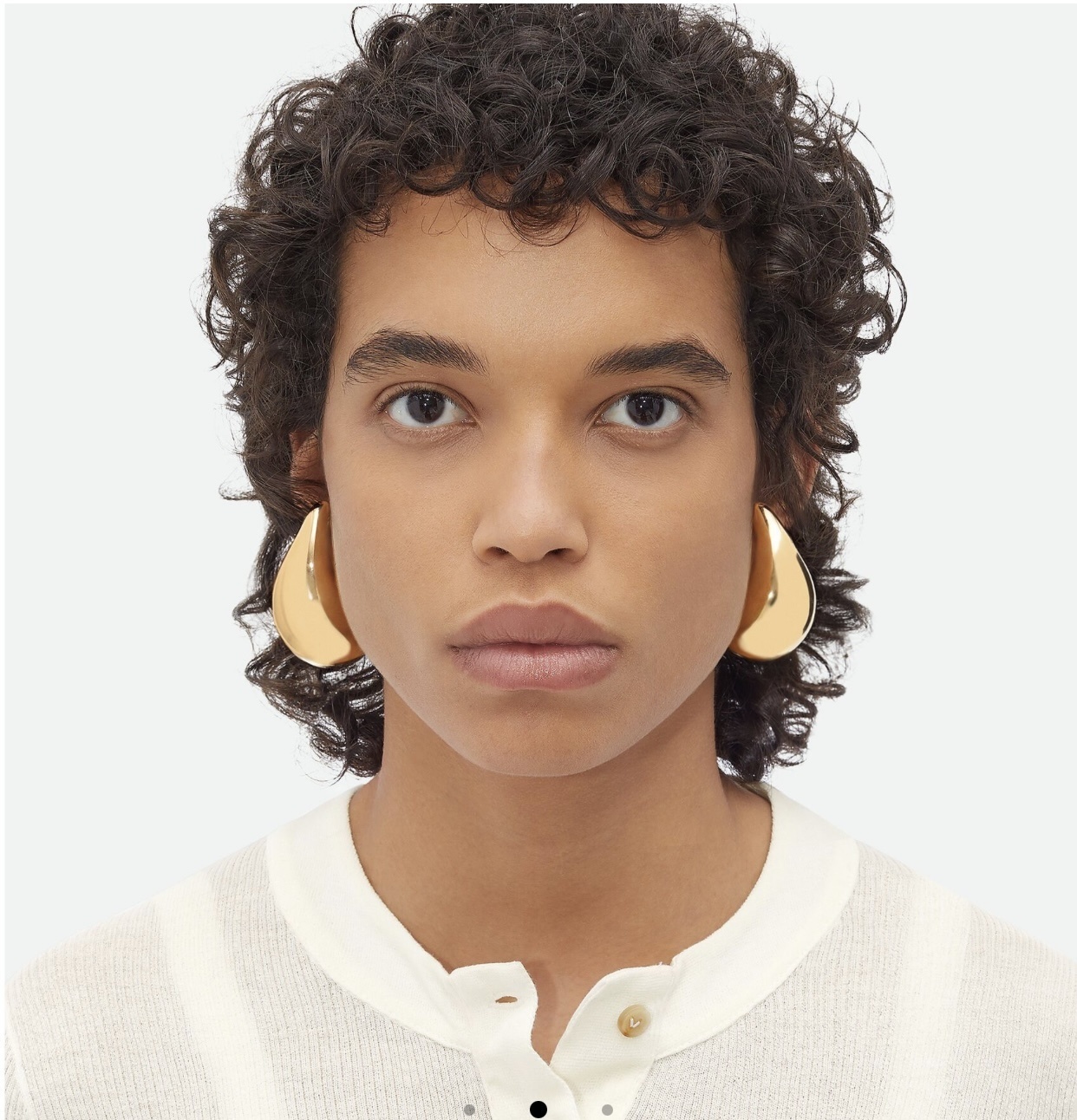 Bottega Veneta Gold Teardrop Earrings plated – Bottega Veneta Gold