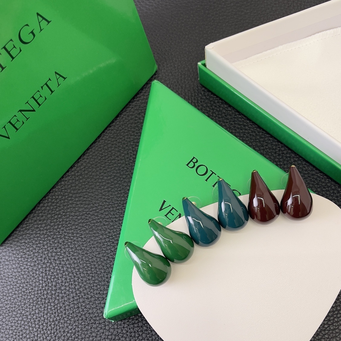 gradient Bottega Veneta Teardrop Resin Earrings – Bottega Veneta