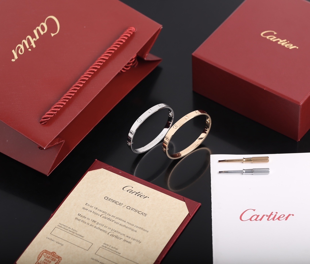 Cartier Gold Silver Love Bangle – Cartier Gold & Silver Love Bangle