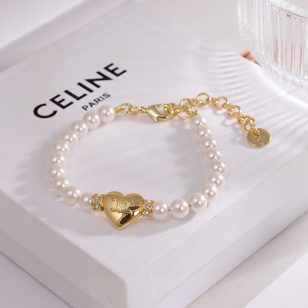 Pearl Heart Bracelet – Premium Quality Jewelry