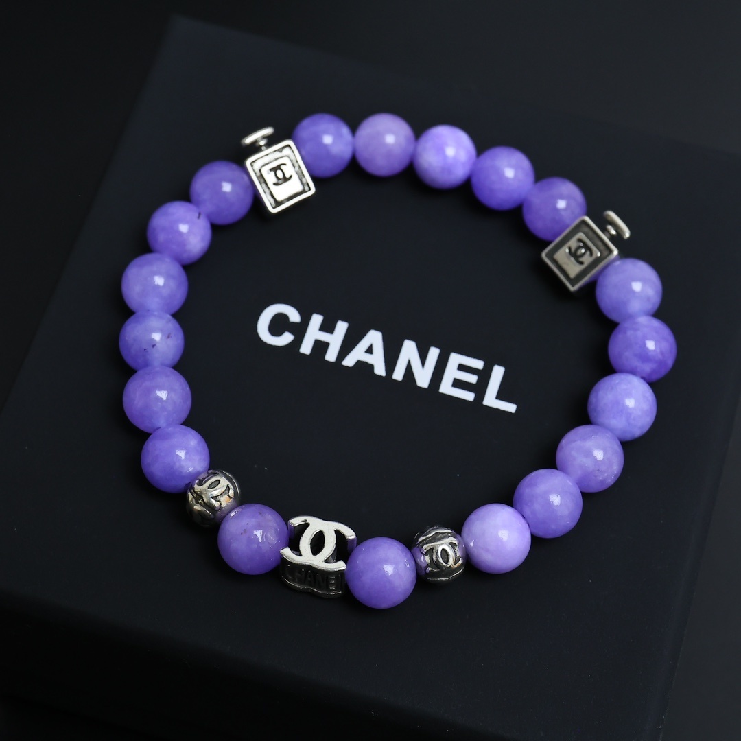 Premium Beaded Bracelet with Designer Charm