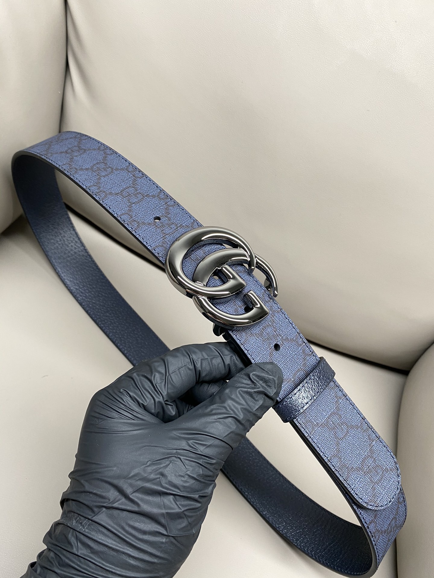 Premium Blue GG Belt - Iconic Style & Quality