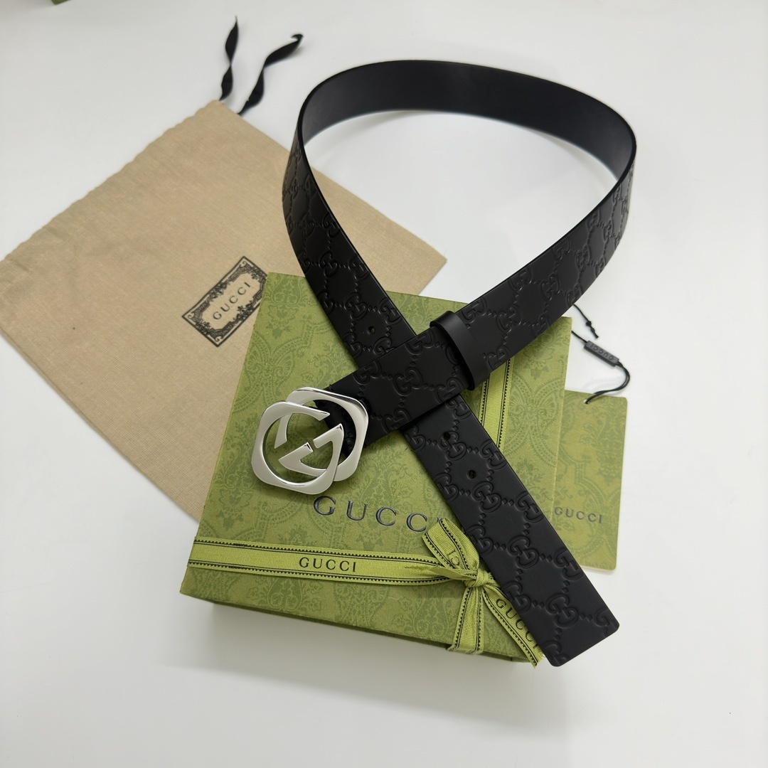 Gucci Premium Leather Belt - Iconic Style