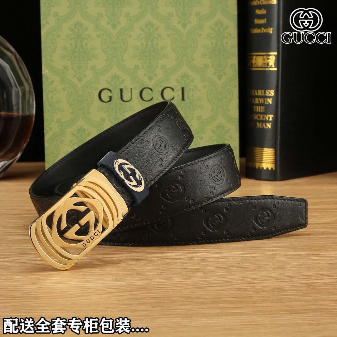 Gucci Premium Leather Belt - Iconic Style & Luxury