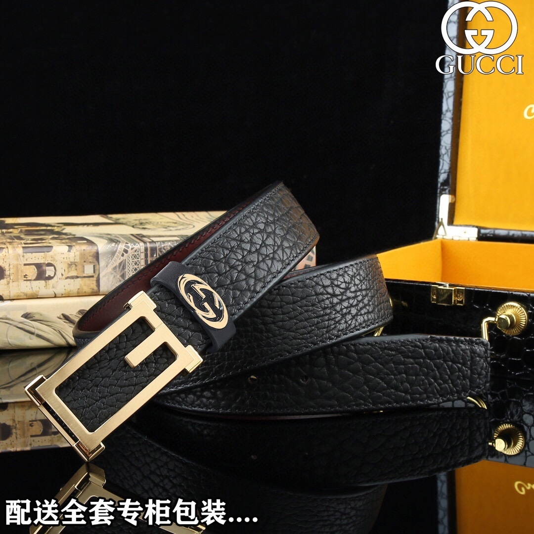 Gucci Premium Leather Belt - Timeless Elegance