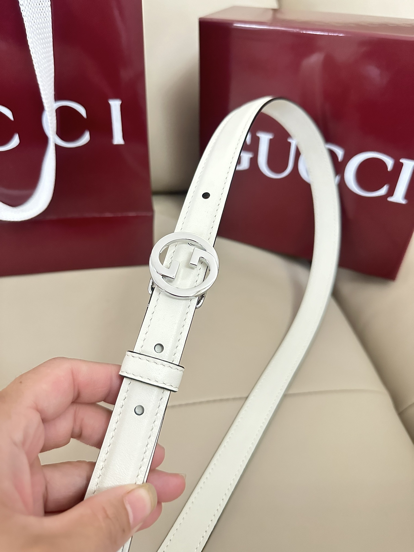 Gucci Premium Quality Leather Belt - Timeless Elegance