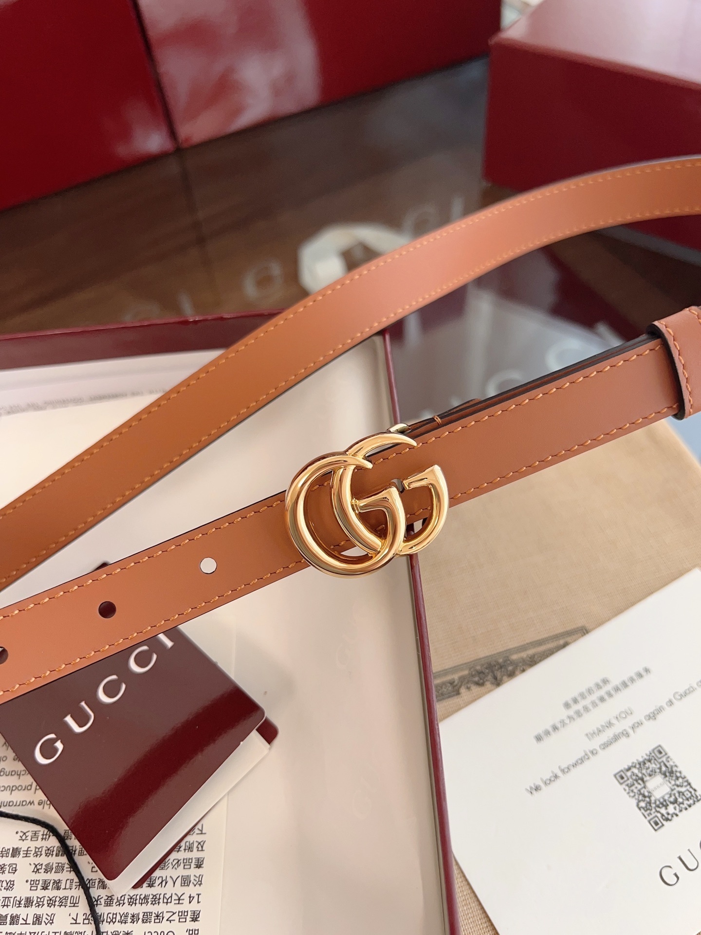 Gucci Premium Leather Belt - Iconic Style, Timeless Elegance