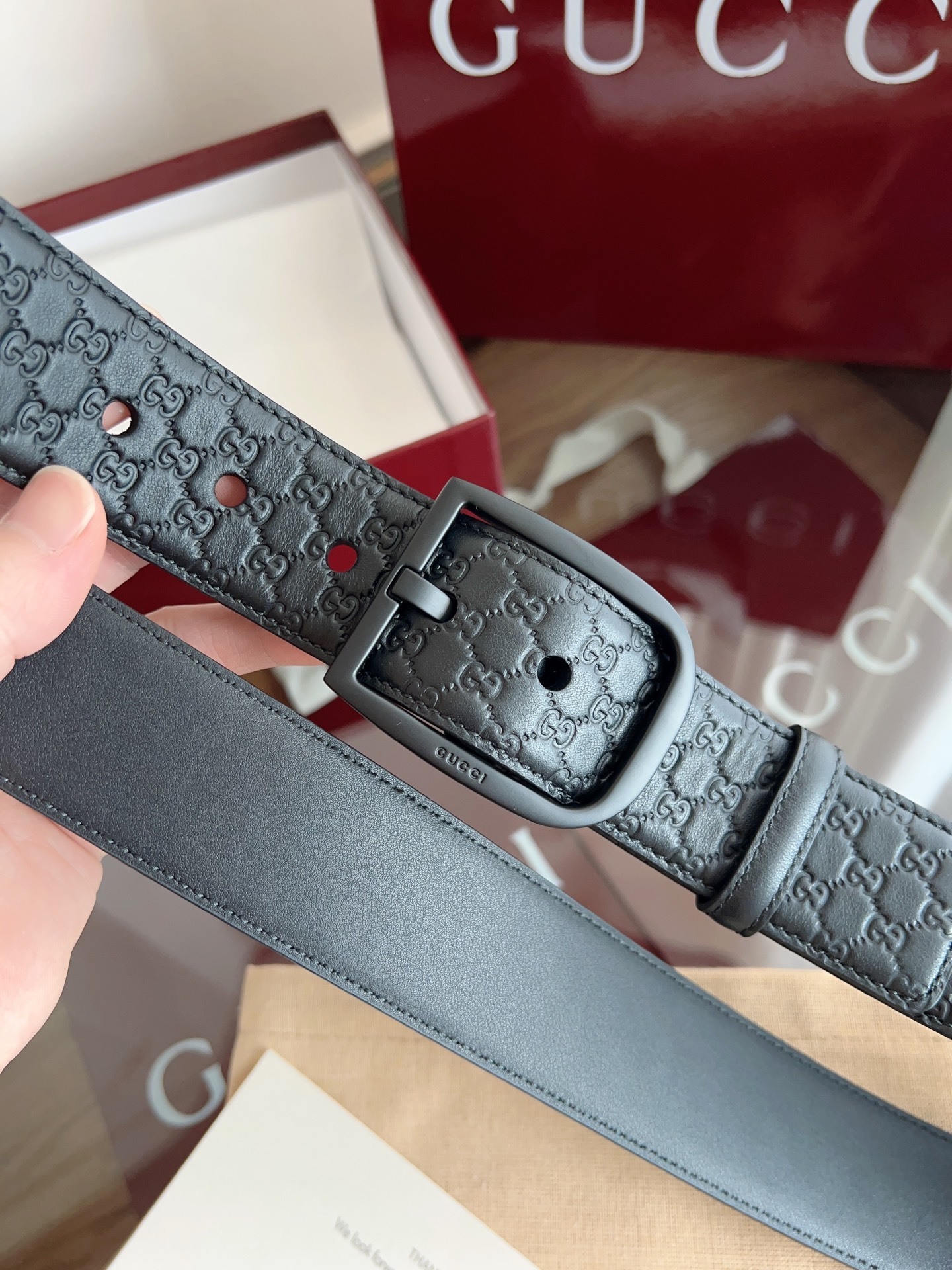 Gucci Signature Leather Belt - Premium Quality