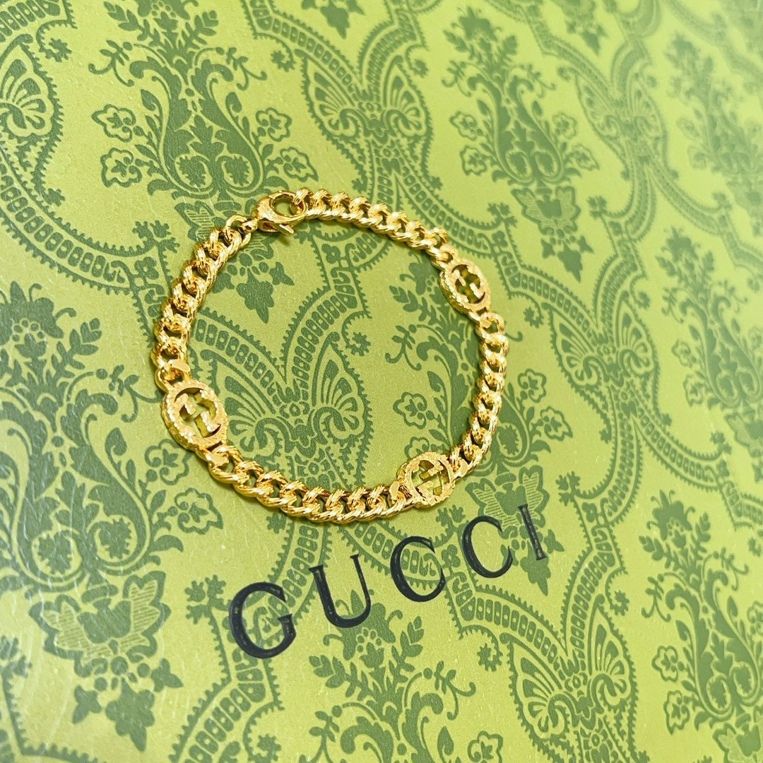 Gucci Inspired Gold Bracelet – Premium Quality