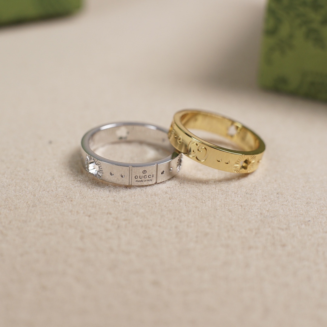 Gucci Stacking Rings Set – Gucci Gold & Silver Stacking Rings Set