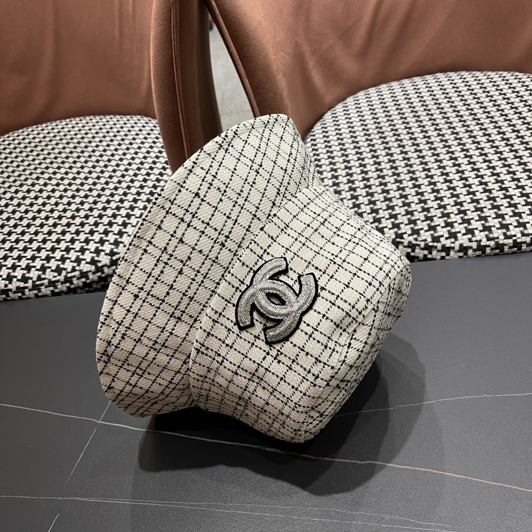 cc Chanel Cream Tweed Bucket Hat – Chanel Cream Tweed Bucket Hat CC