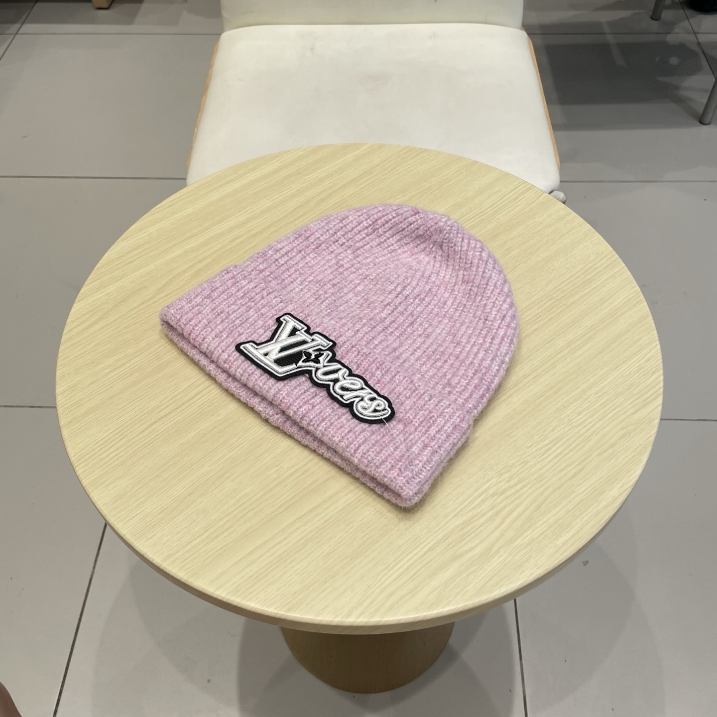 Louis Vuitton Pink Wool Beanie Hat – Designer Luxury