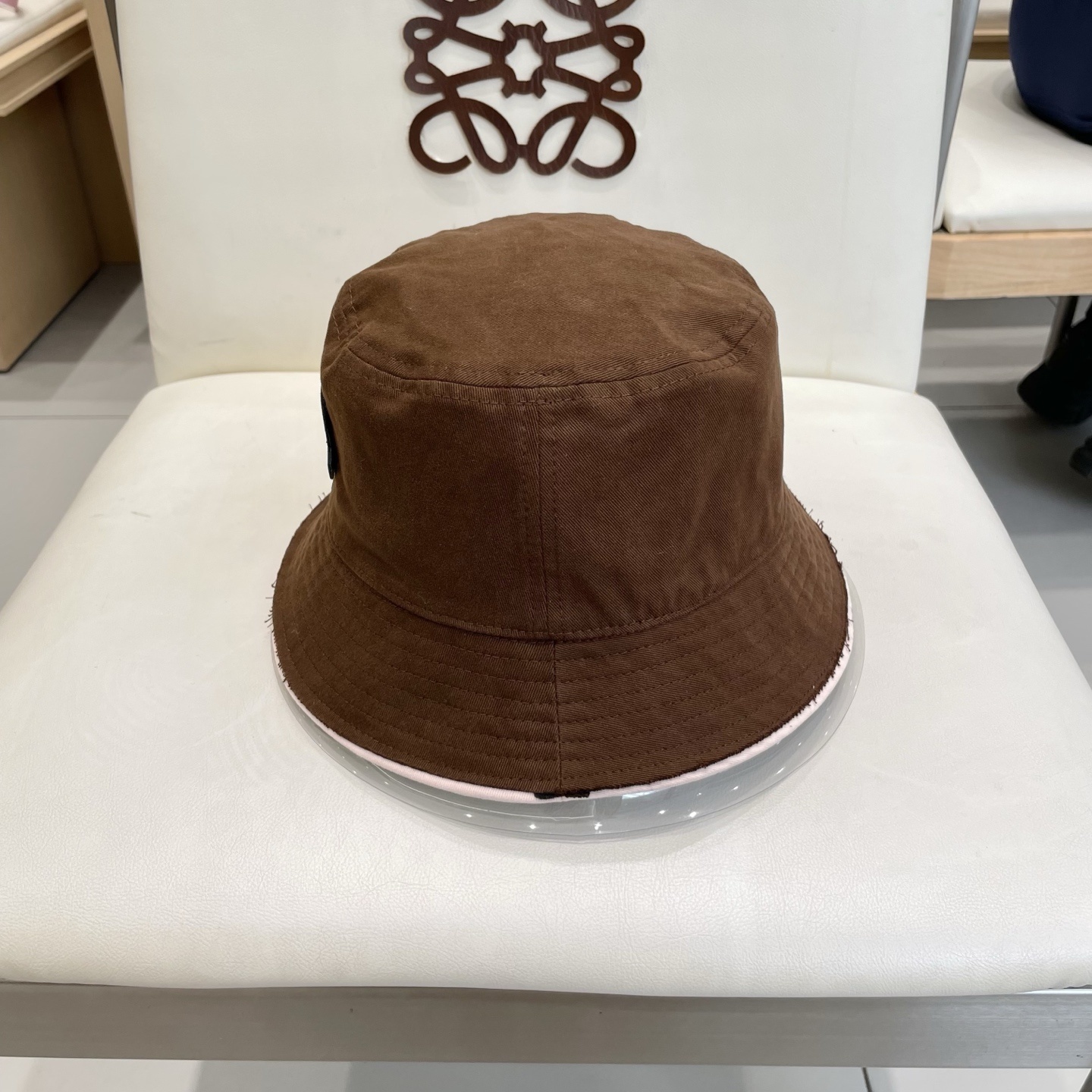Loewe Brown Cotton Bucket Hat – Designer Headwear