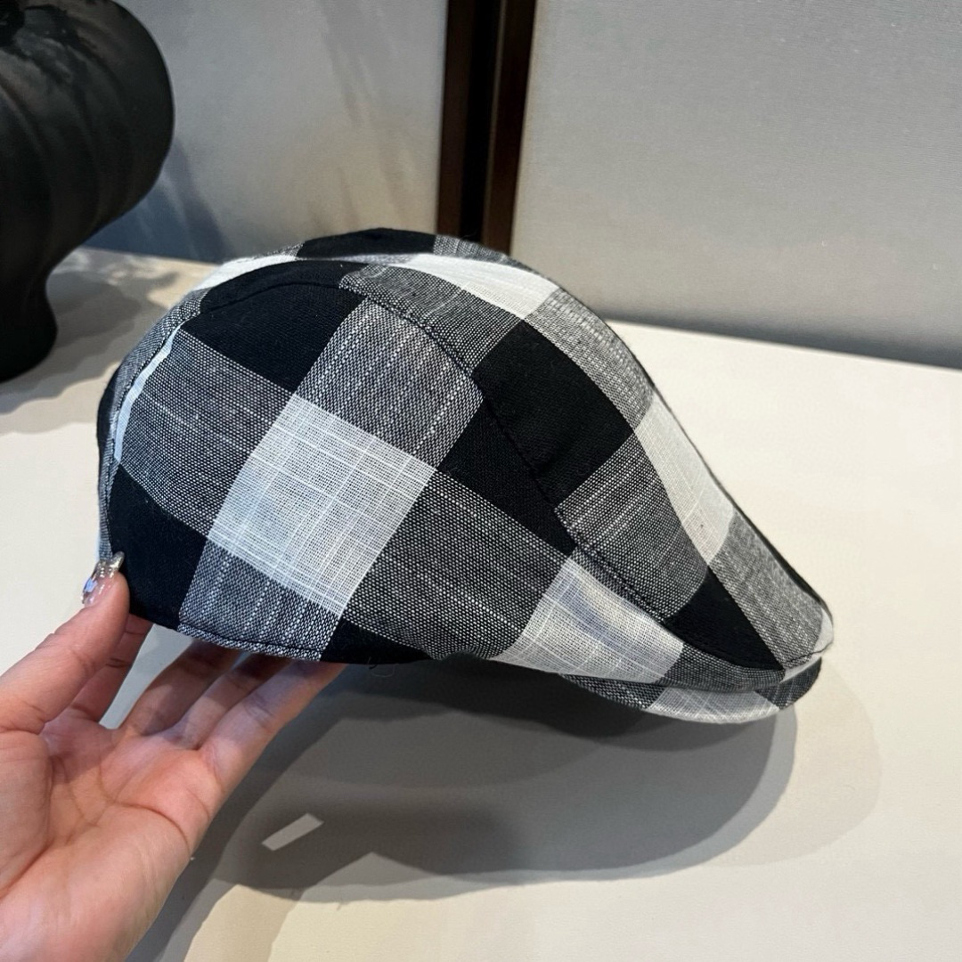 Louis Vuitton Checkered Cap black – Louis Vuitton Black & White