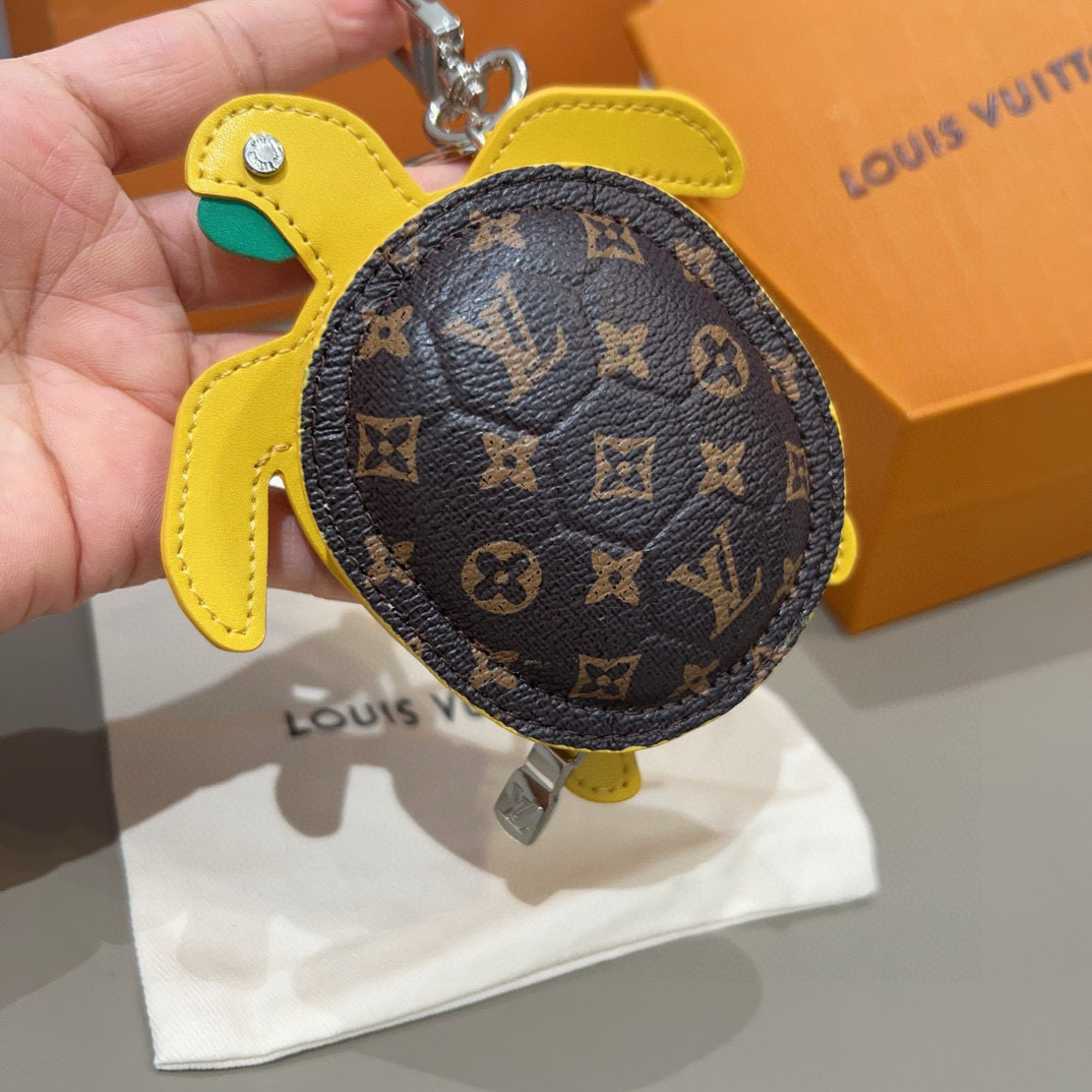 Louis Vuitton Turtle Charm – Louis Vuitton Turtle Key Charm – Yellow