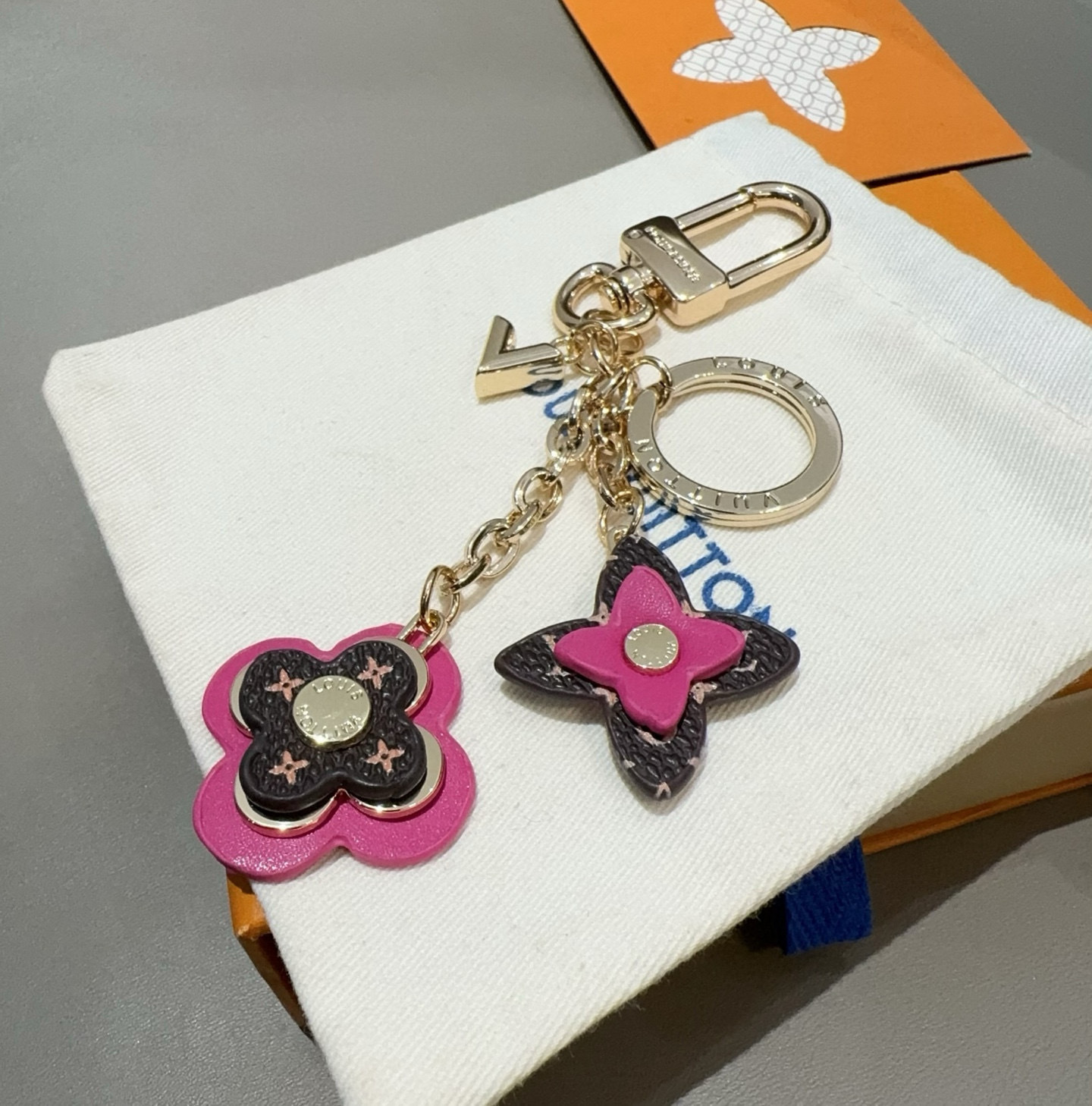 Burberry Red Teddy Bear Keyring – Designer Charm