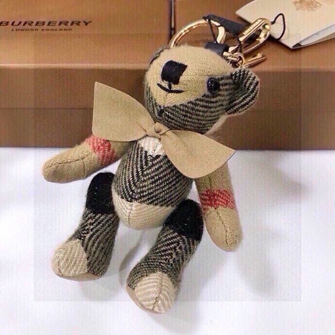 bear keychain Burberry Check Wool Teddy – Burberry Check Wool Teddy