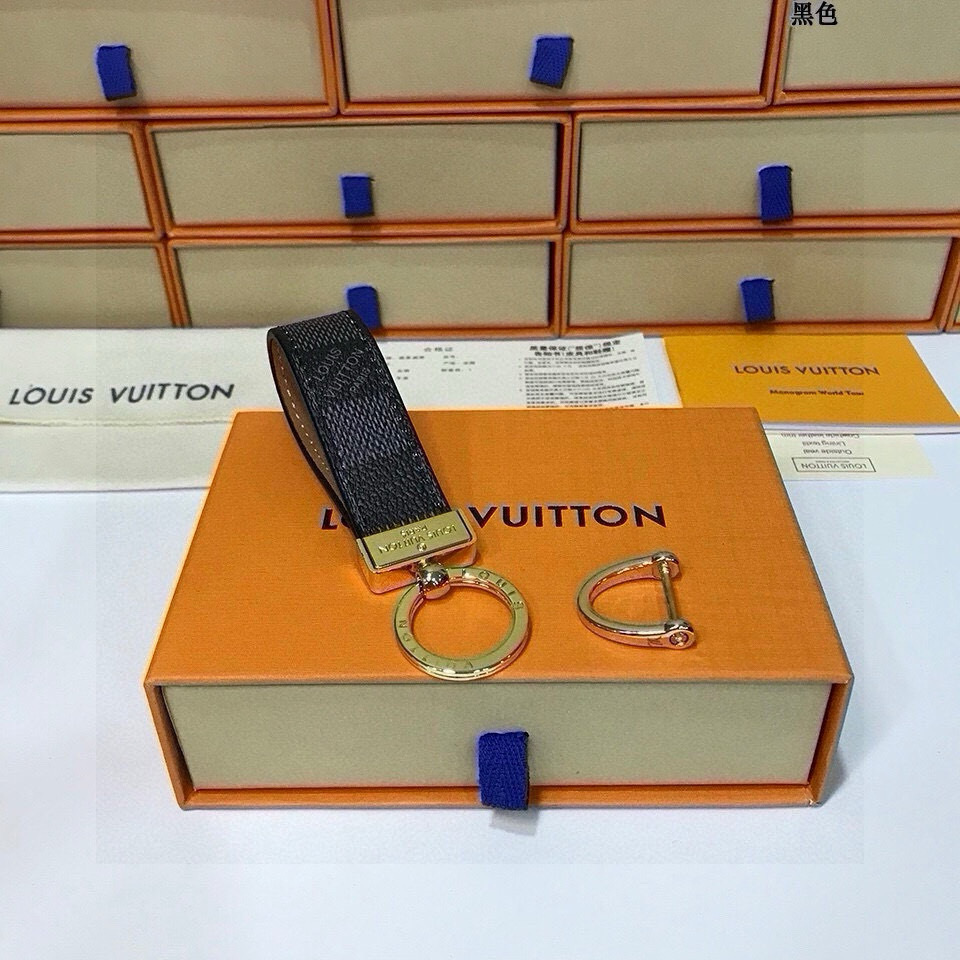 Louis Vuitton Graphite Key Holder – Louis Vuitton Damier Graphite Key