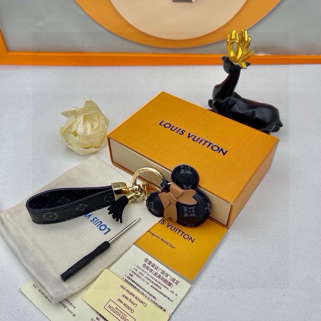 LV Mickey Mouse Key Chain – Monogram Canvas
