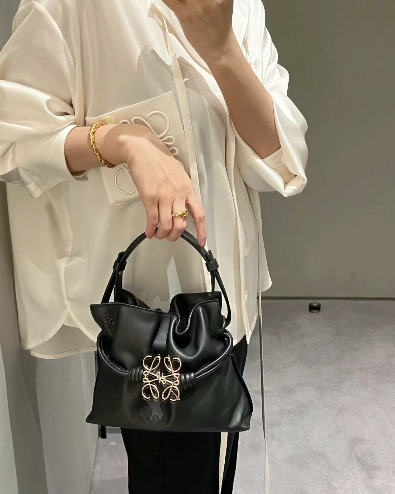 Loewe Black Nappa Bag