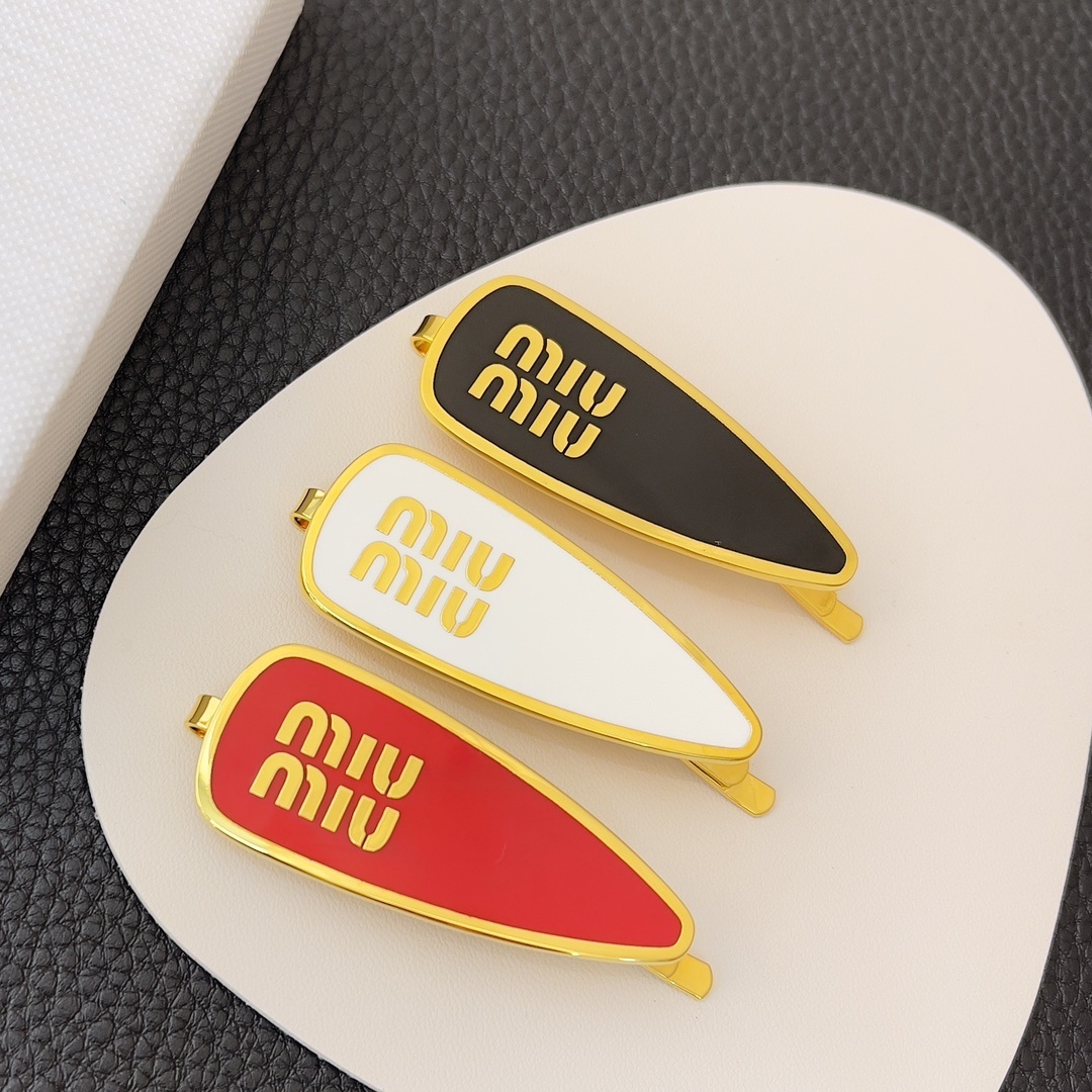 Miu Miu Inspired Premium Hair Clips - Chic & Stylish