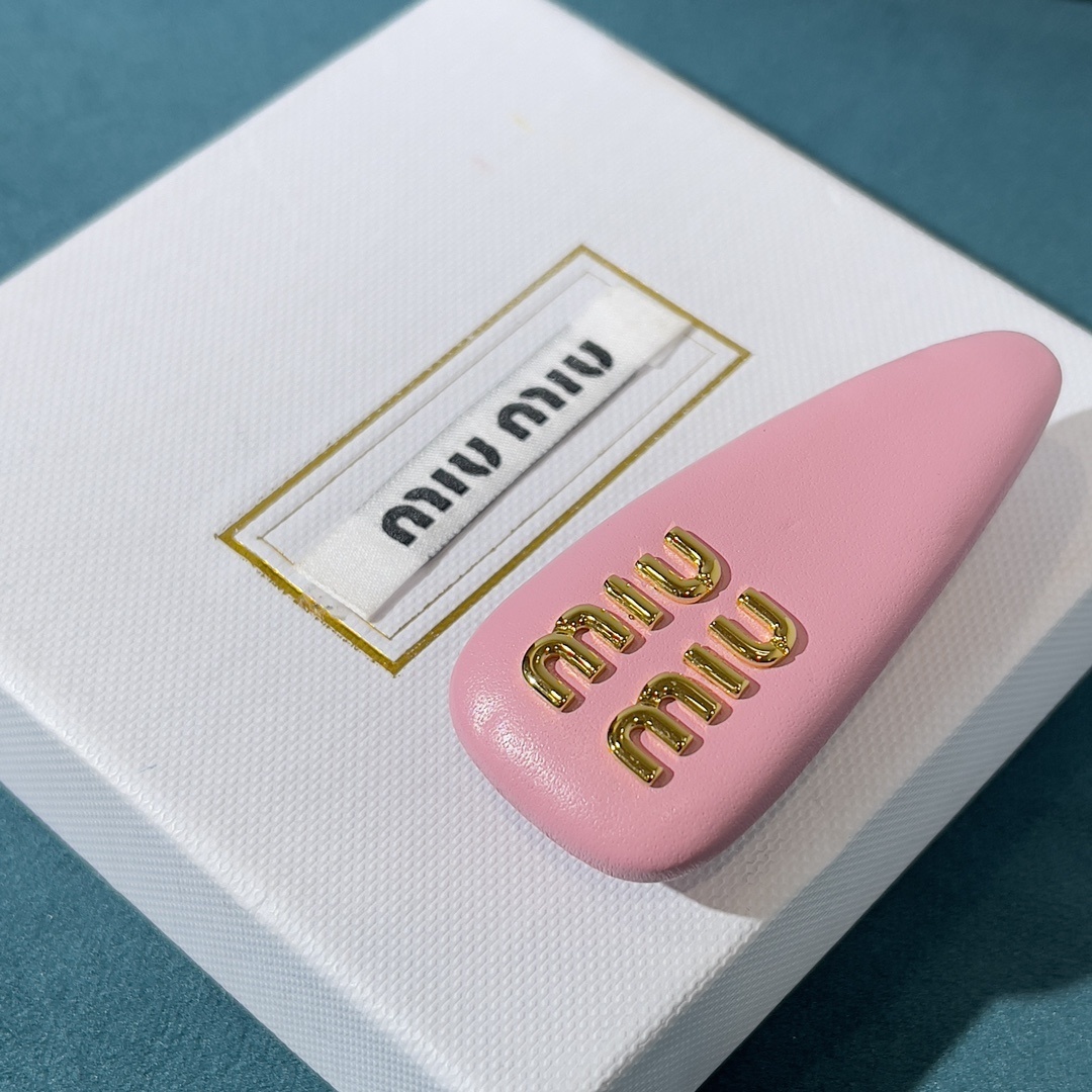 Miu Miu Premium Hair Clips - Designer Hair Accessories