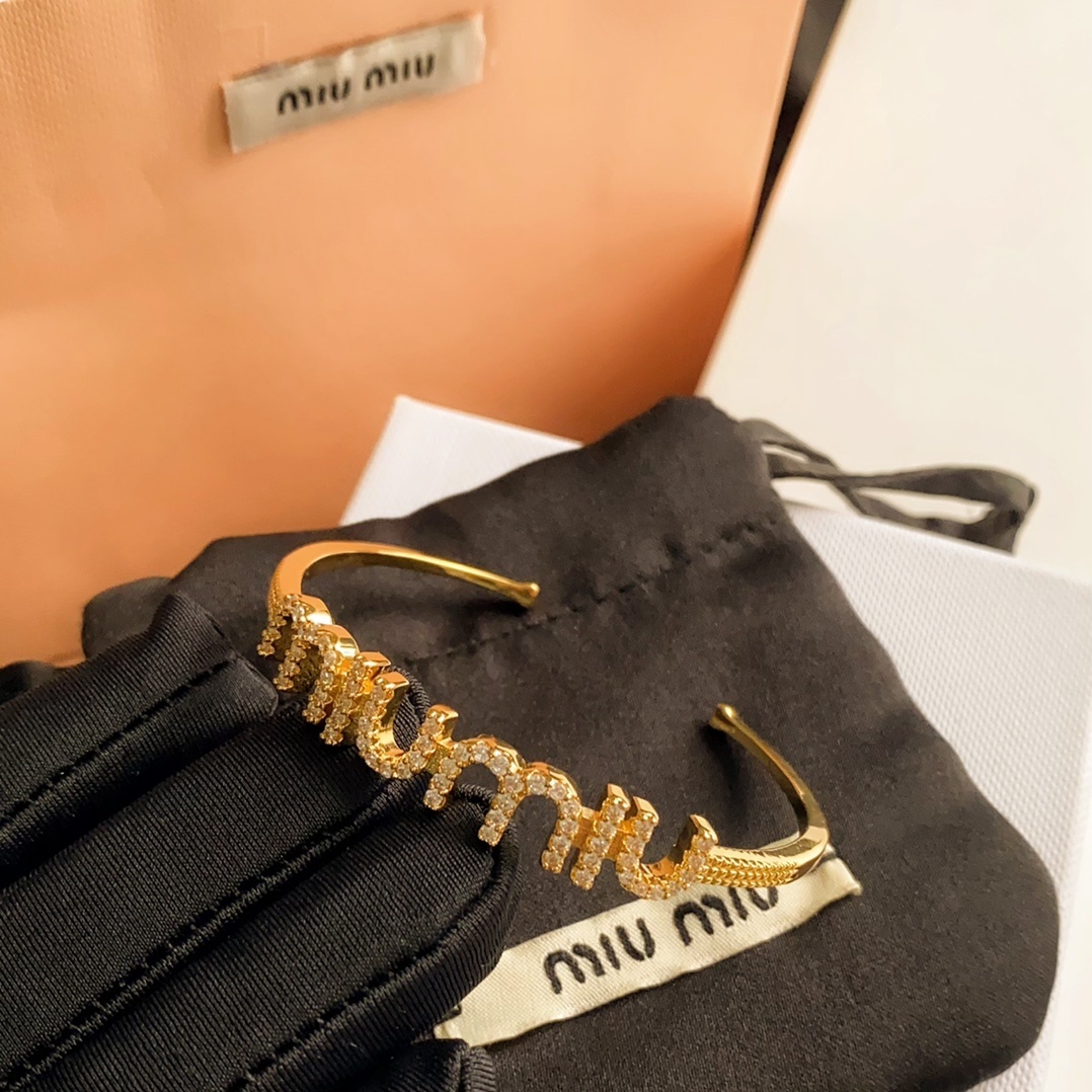 Miu Miu Inspired Premium Quality Crystal Bracelet