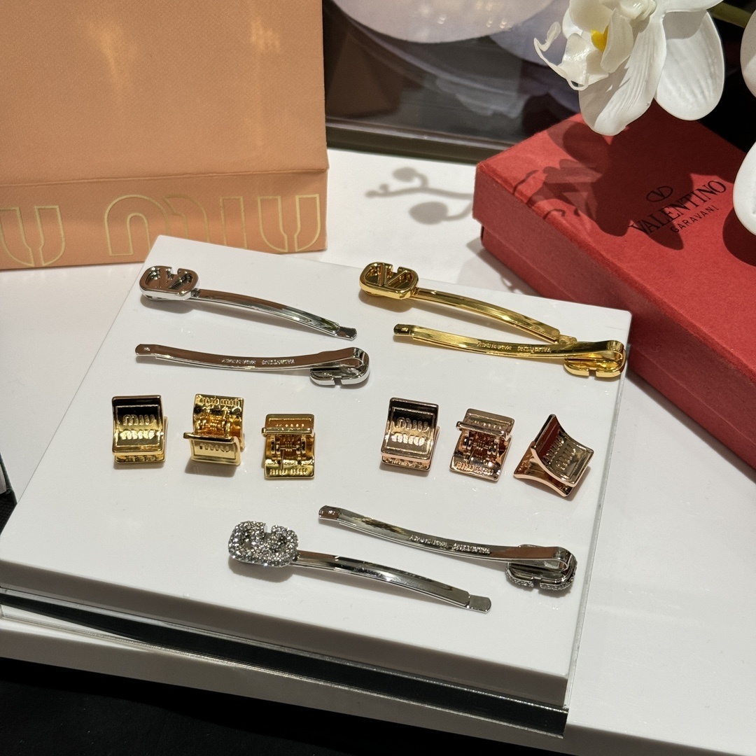 Premium Designer Hair Clips - Luxury Hair Accessories