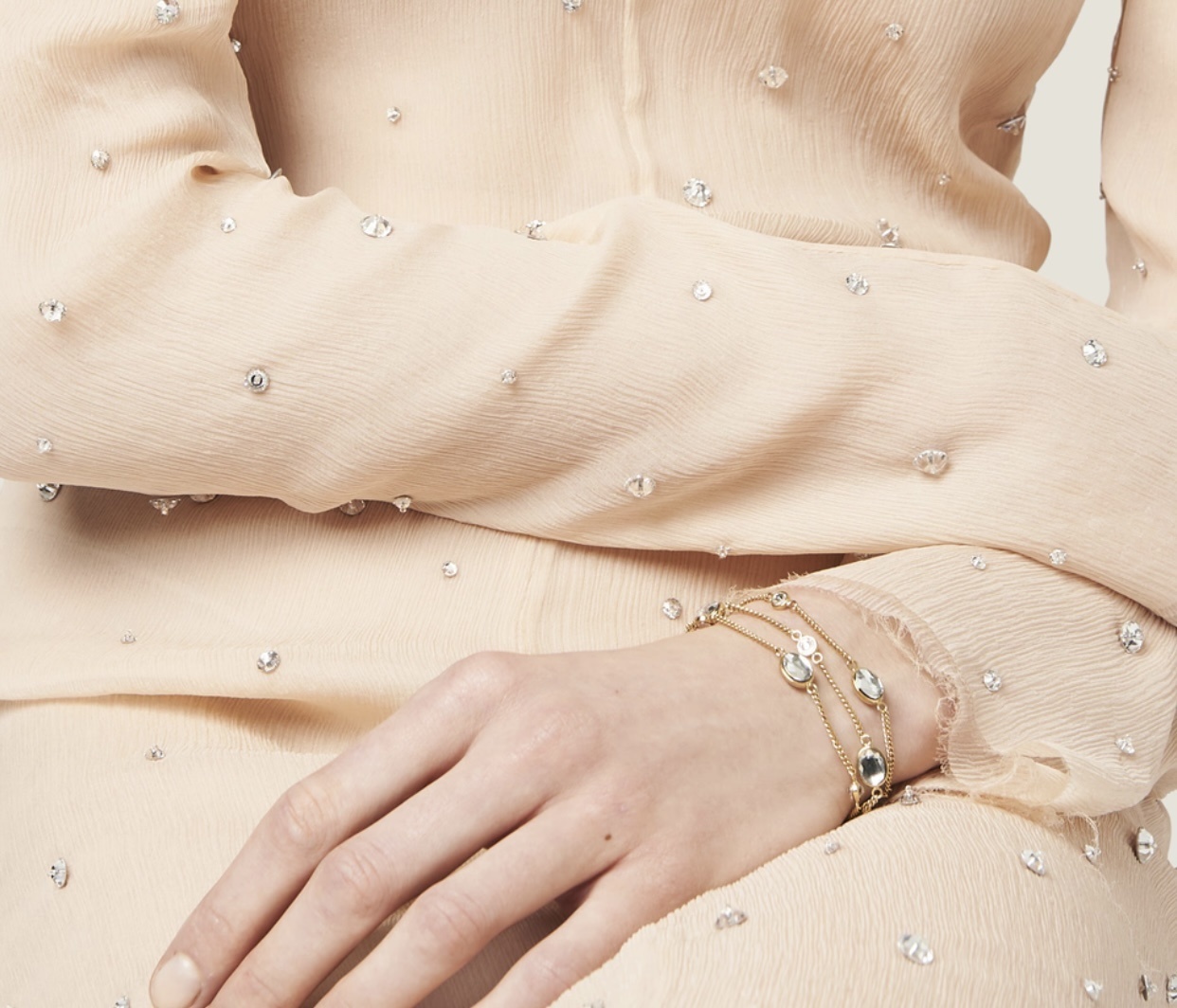 Crystal Cascade Premium Bracelet – Exquisite Elegance