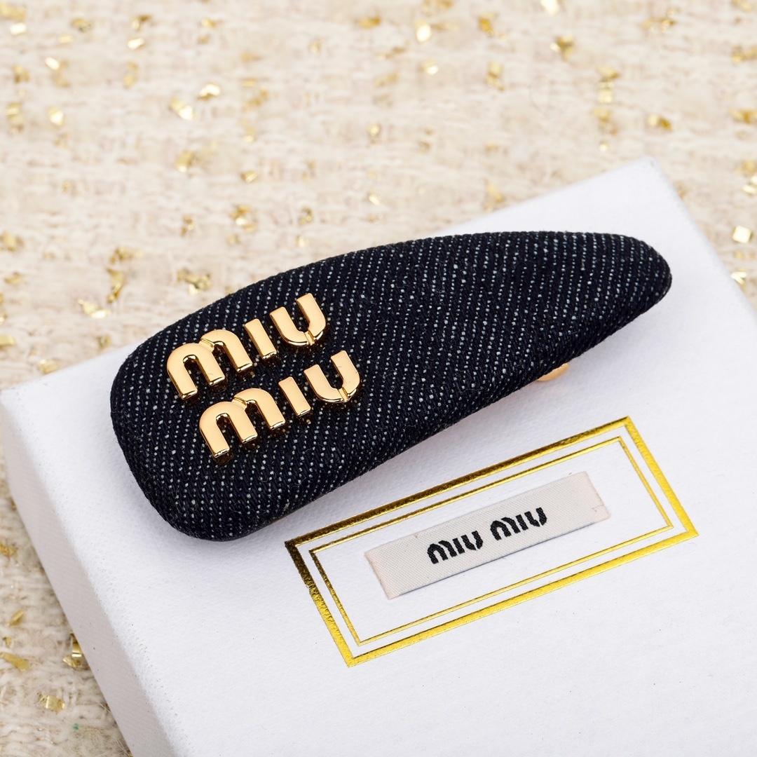 Miu Miu Inspired Premium Hair Clip - Designer Style
