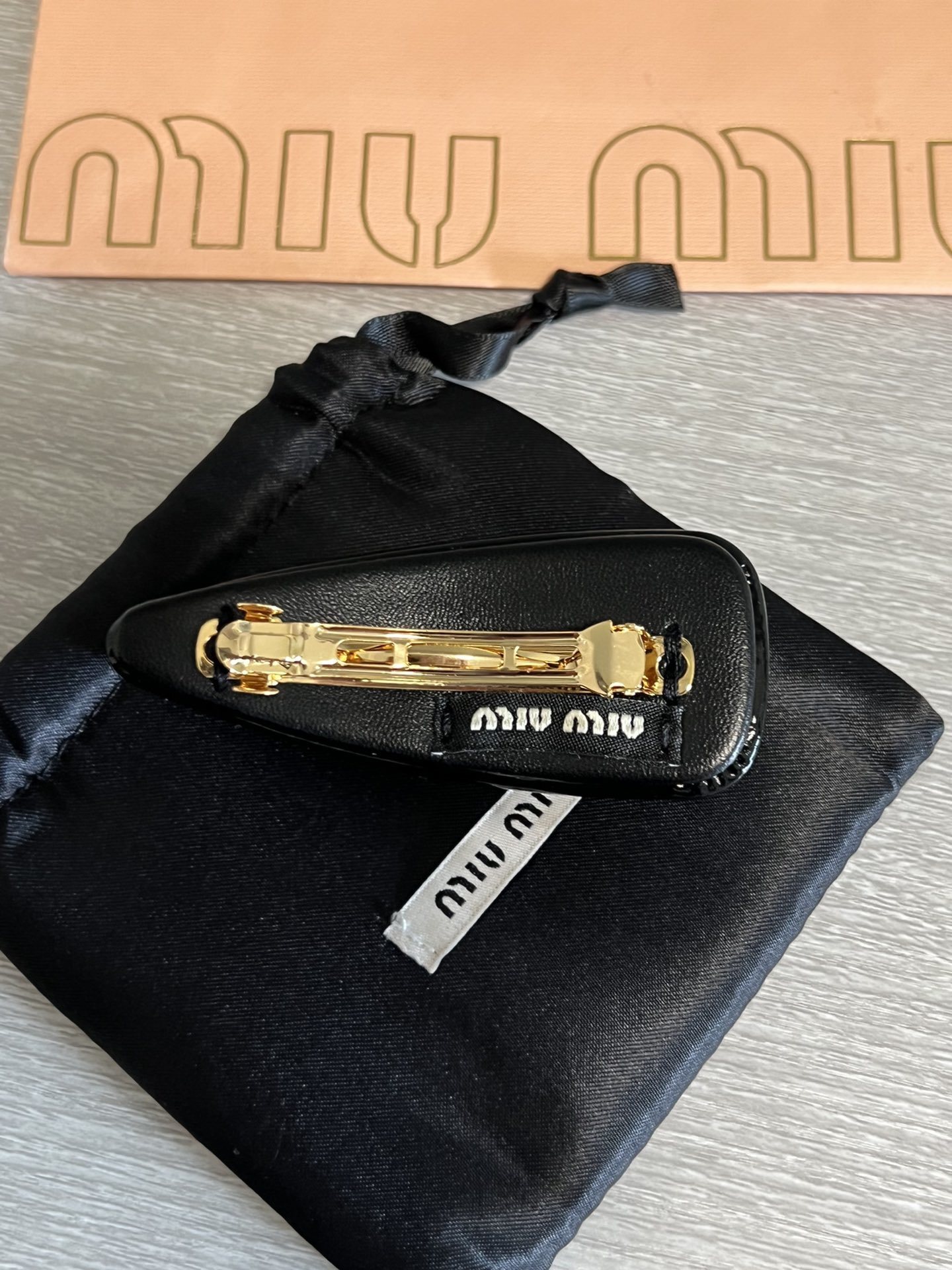 Miu Miu Premium Hair Clip - Timeless Elegance
