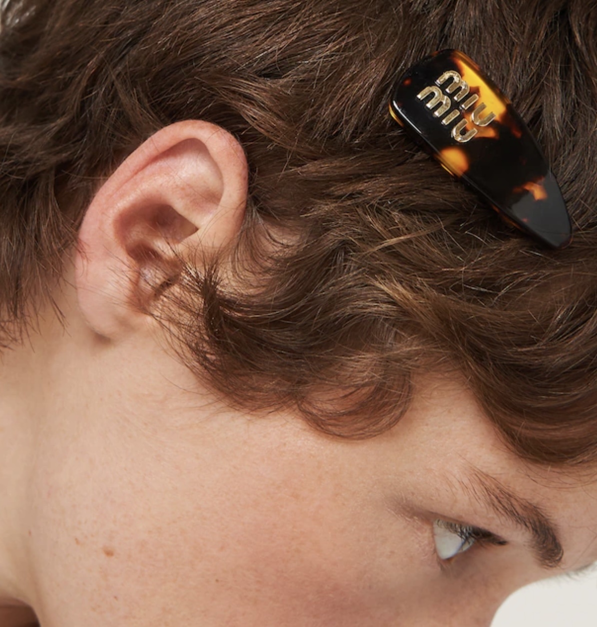 Miu Miu Tortoise Shell Hair Clip - Premium Quality