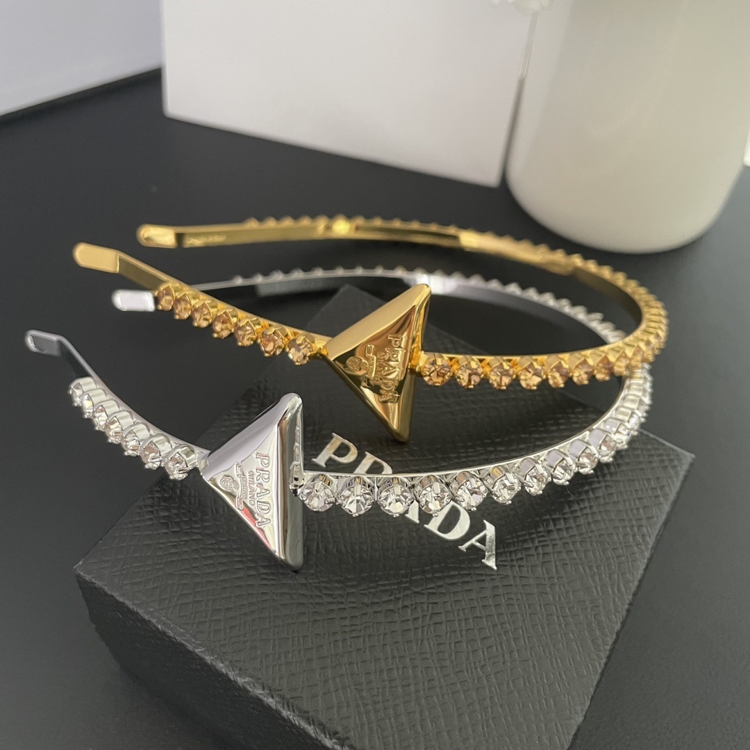 Prada Crystal Headband - Premium Quality Hair Clip