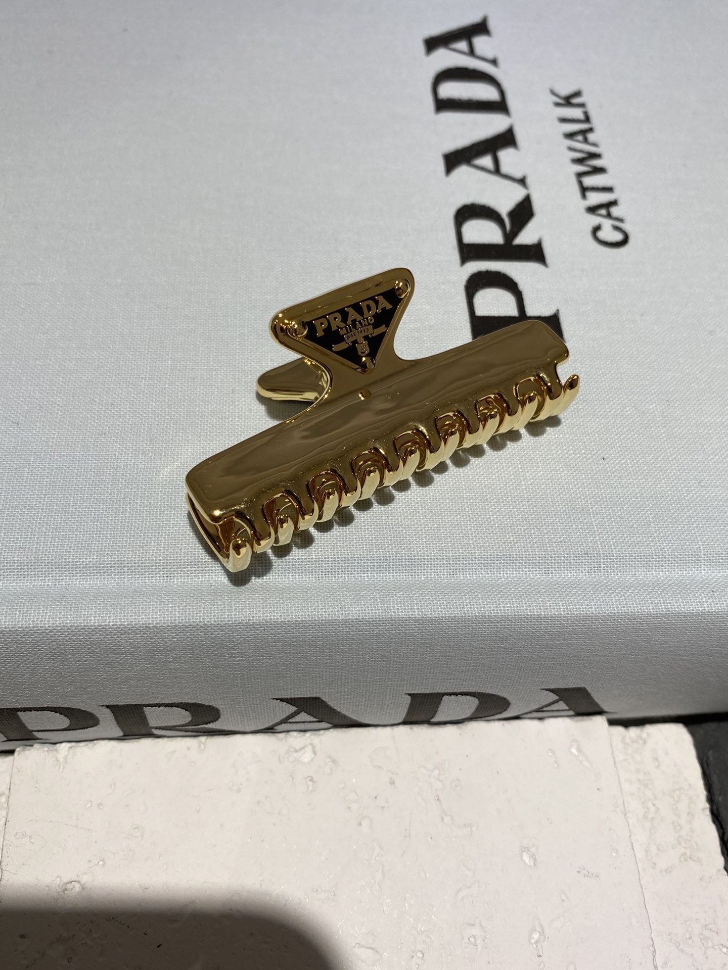 Premium Prada Inspired Hair Claw Clip - Elegant & Durable