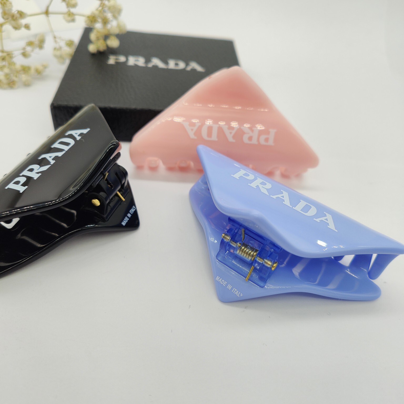Prada Inspired Hair Claw Clips - Premium Quality