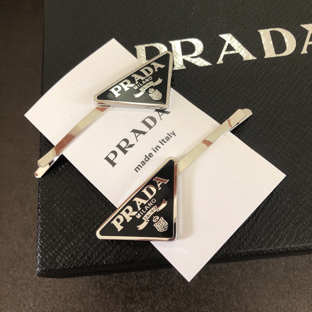 Prada Hair Clips - Premium Quality, Iconic Style