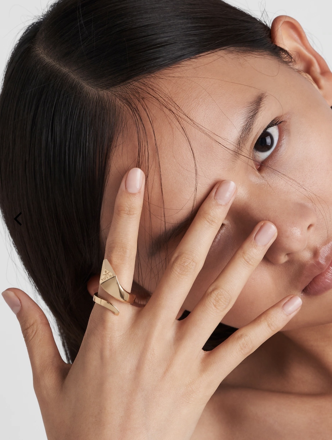 Vivara Gold Geometric Ring statement jewelry – Vivara Gold Geometric