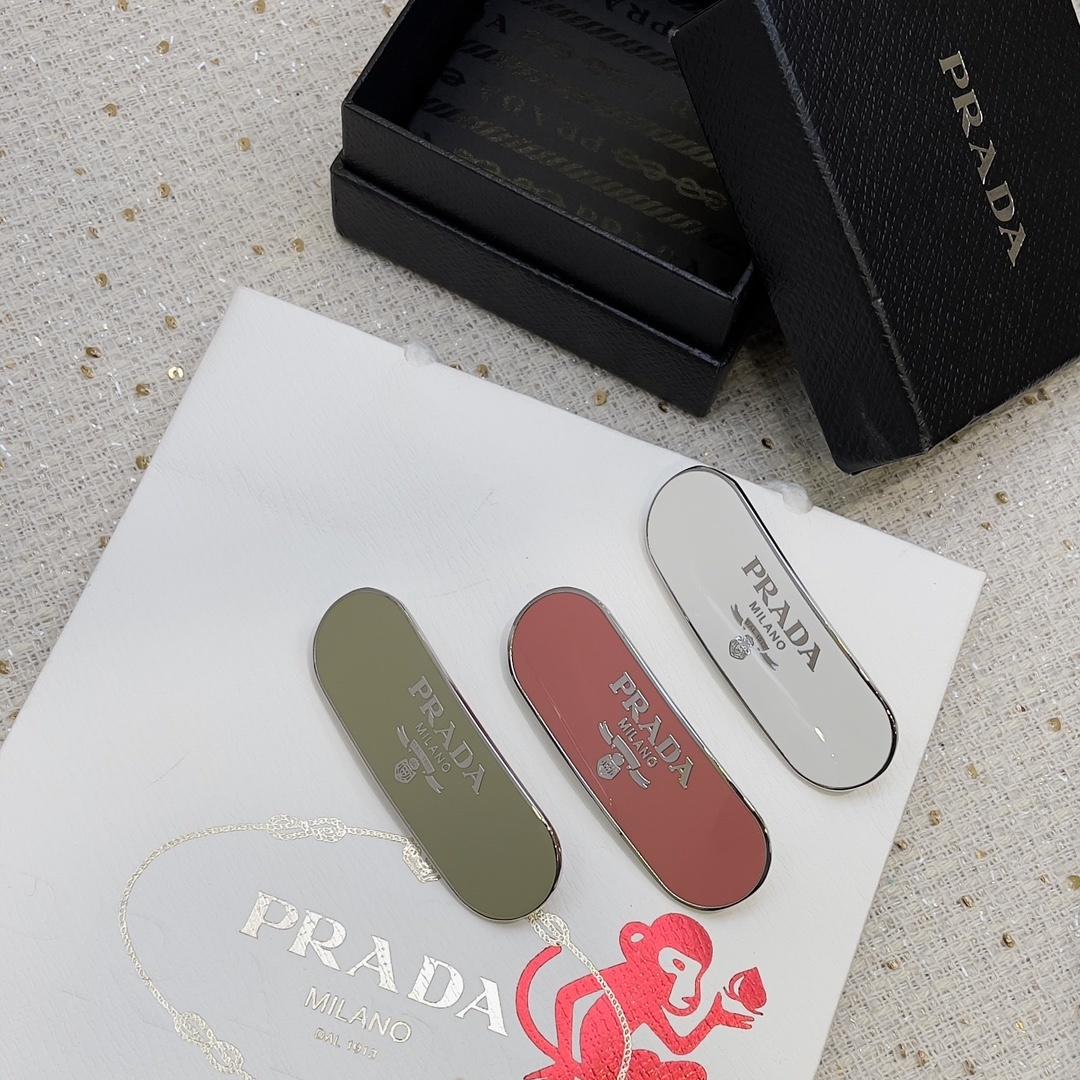 Prada Hair Clip - Premium Quality & Luxury Design