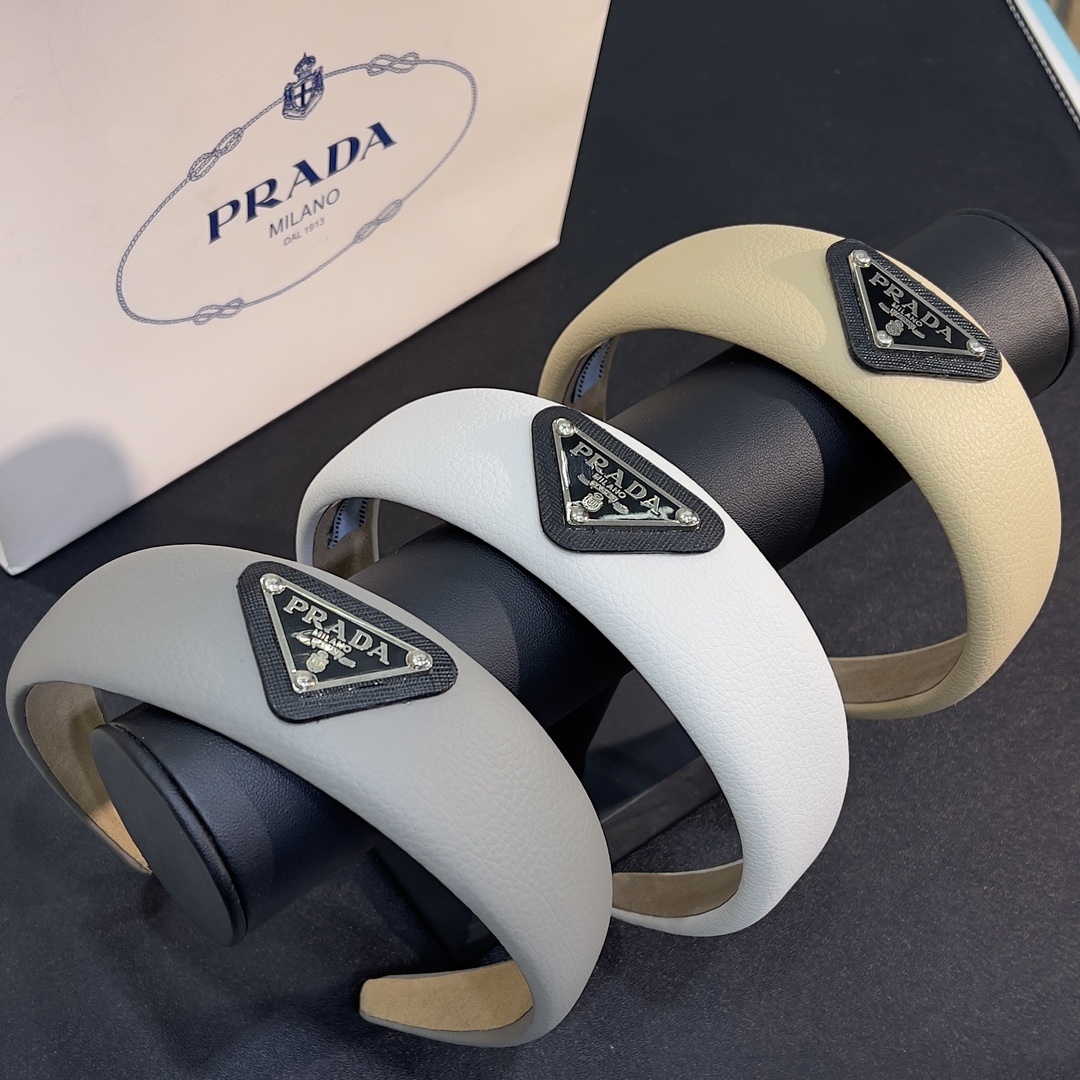 Prada Inspired Premium Hair Clips - Elegant Headband Collection